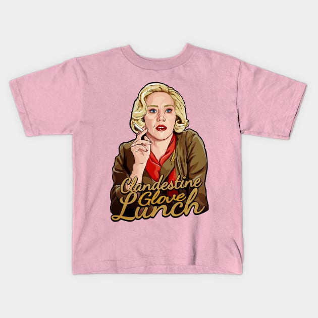 Kate Mckinnon Illustrasi Kids T-Shirt by Tonia Natsu